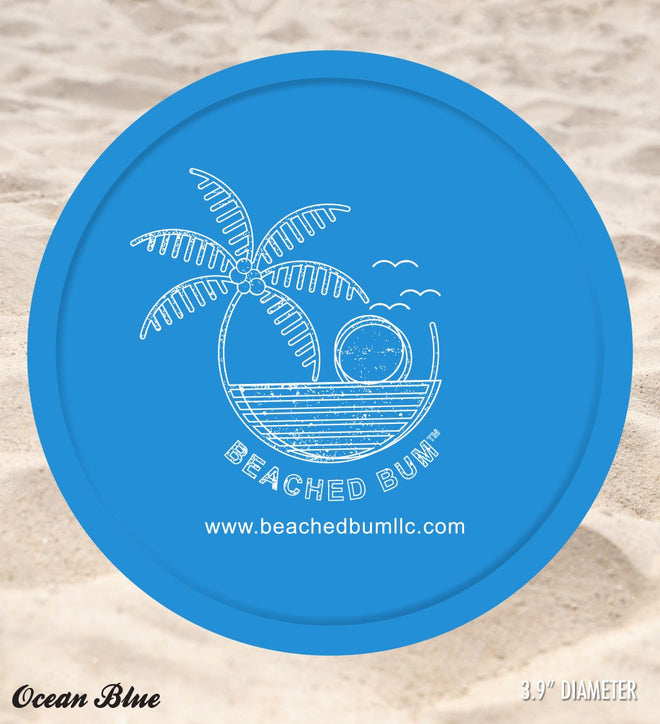 Silicone Coasters - Ocean Blue