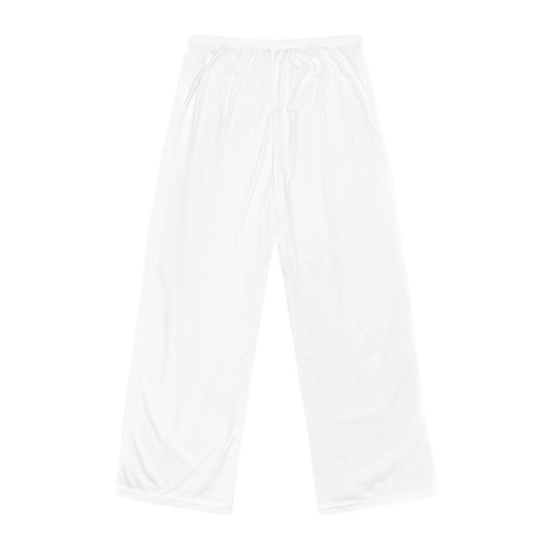 BEACHED BUM LIFE - Women's Pajama Pants (AOP) - WHITE