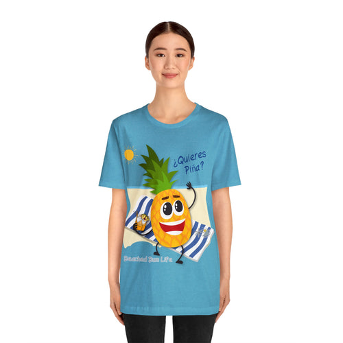 Quieres Piña? Unisex Jersey Short Sleeve Tee