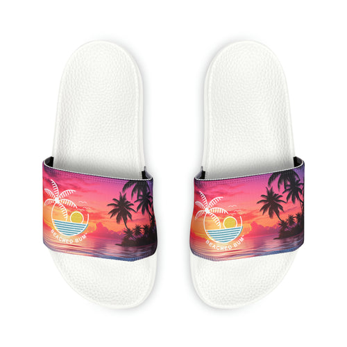 Men's  - SUNSET - PU Slide Sandals - C
