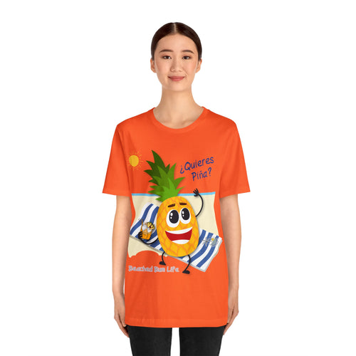 Quieres Piña? Unisex Jersey Short Sleeve Tee