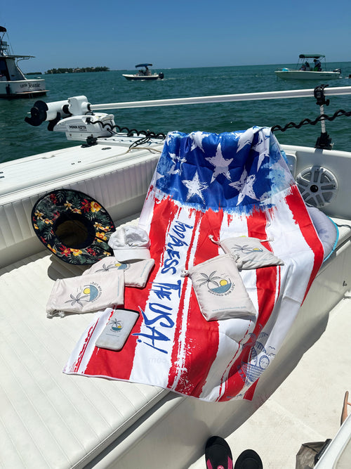 God Bless the USA Towel - NEW Just In!