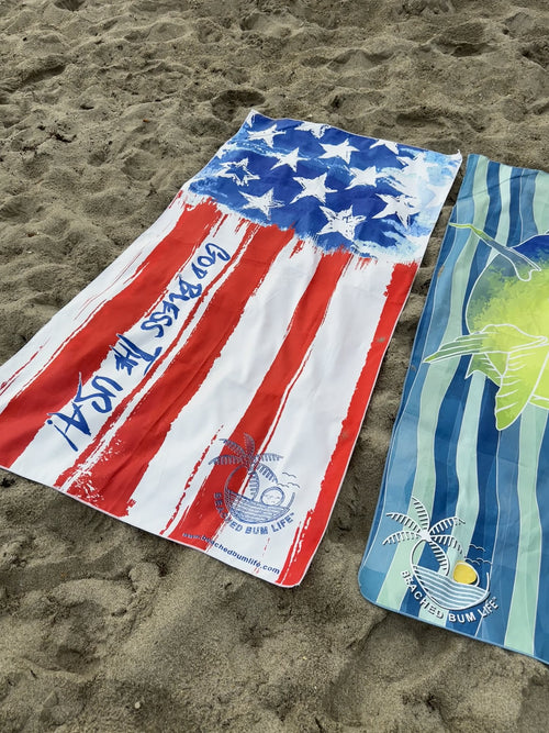 God Bless the USA Towel - NEW Just In!