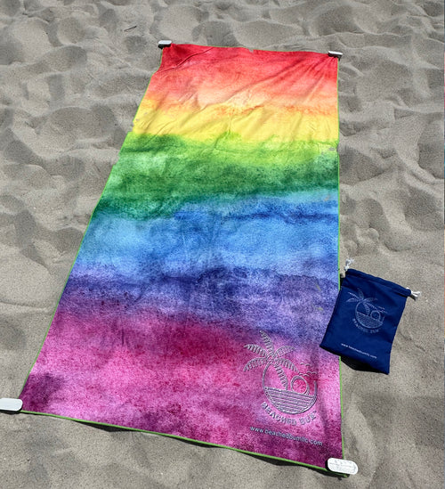Rainbow Haze Towel